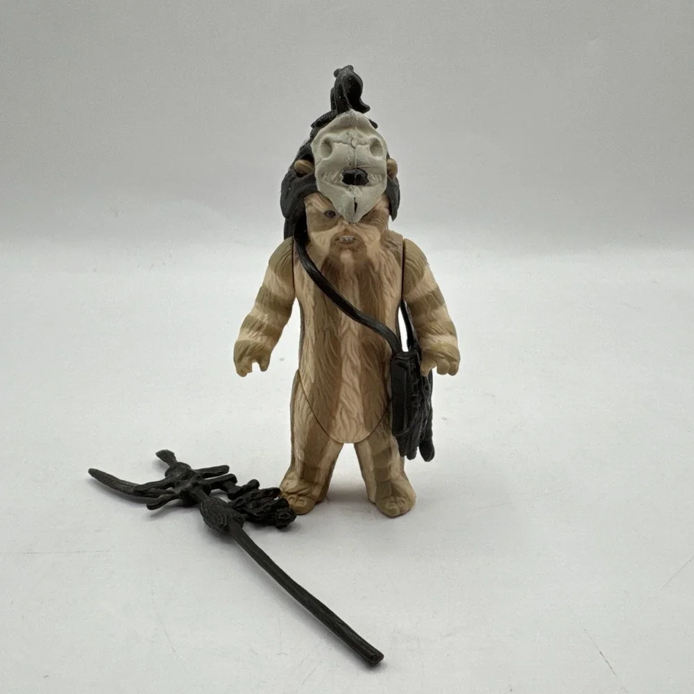 Original 1983 Star‎ Wars Logray the Ewok Shaman  Complete Gen 1 Action Figure